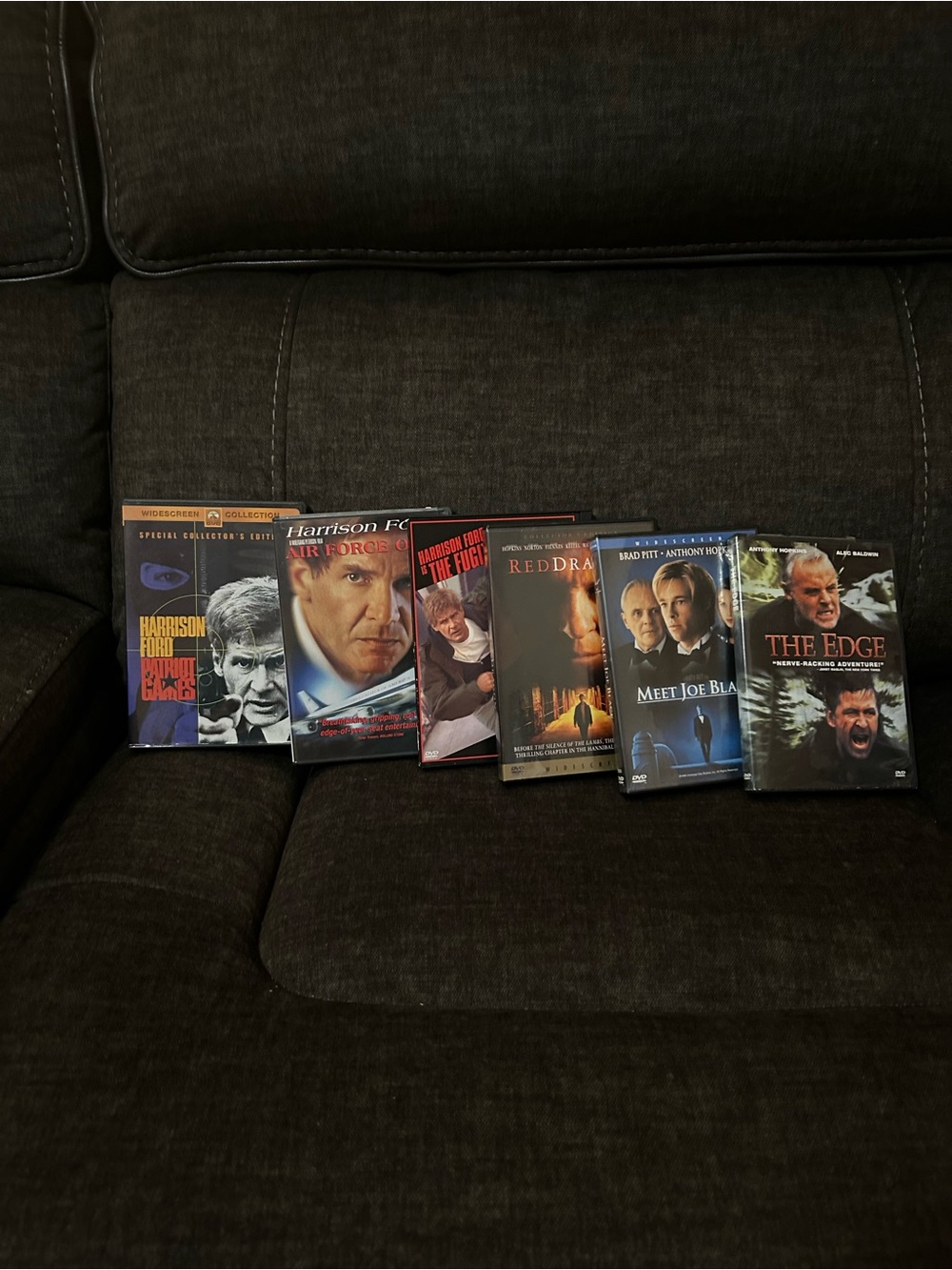 Harrison Ford/ Anthony Hopkins 6- Pack DVD Collection - Used In Good Condition